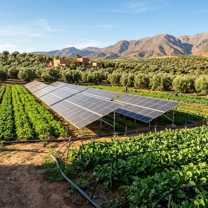 Pompage solaire Maroc
